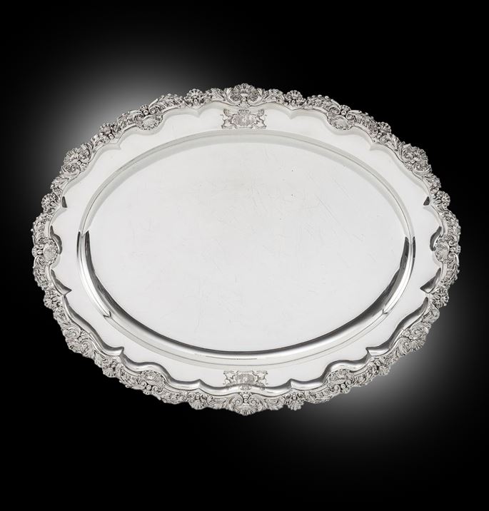 Paul Storr - A George III Shell &amp; Anthemion Meat Dish | MasterArt